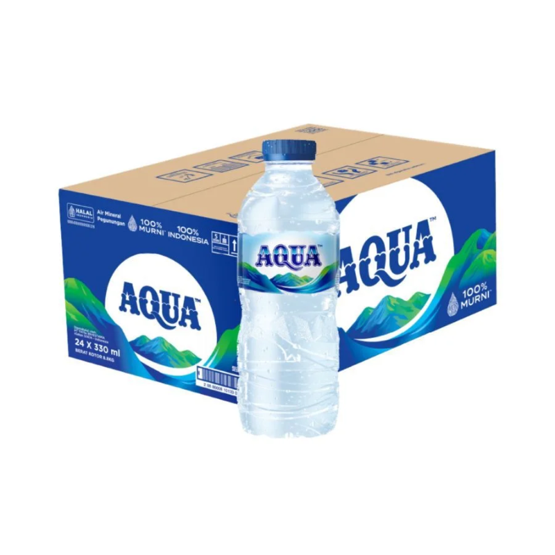 Beli aqua 330ml Murah di Toko Sembako Sumber Bahagia (SB Grosir)
