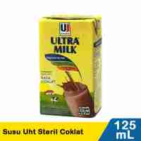 Beli ultra Coklat 125ml Murah di Toko Sembako Sumber Bahagia (SB Grosir)